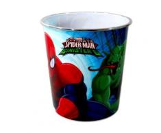 Corbeille a papier Spiderman poubelle enfant Disney - Corbeille, bac à courrier, poubelle