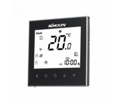 KKmoon Thermostat numérique de chauffage eau / gaz avec connexion WiFi et commande vocale Économie d'énergie CA 95-240V 5A Écran tactile LCD Contrôleur avec Alexa / Google Home / IFTTT - Équipements et sécurité pour la maison