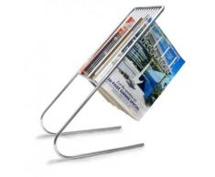 Porte revue flottant chrome à: poser - Autres Classement et Archivage