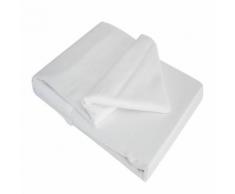 Belledorm - Drap SATEEN (Kingsize) (Blanc) - UTBM181 - Linge de lit