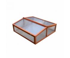 Serre de Jardin Gardiun Wooden II 90x82x32 cm en Bois et Polycarbonate - Matériel pour serre et semis