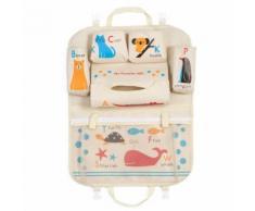 Tissu Oxford Sac Hanging voiture multifonction grande capacité sac de rangement Kiliaadk293 - Boite de rangement