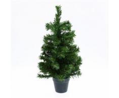 Sapin de noël petit modèle - 45 cm - Vert - Objet à poser
