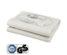 Couverture chauffante couvre lit électrique surmatelas 150 x 80 cm 60 W plaid - Couverture chauffante