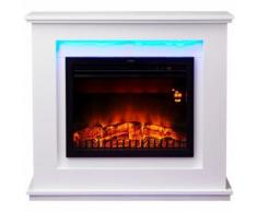cheminée électrique 2000w blanc - 181 - Cheminées, poêles
