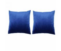 2Pcs Velvet Cozy Place Décoratif Coussin Couvre Pour Couch 18X18 Pouces BZ543 - Linge de lit