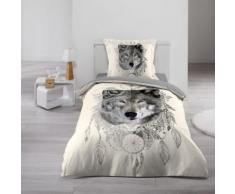 Parure de lit enfant 140 x 200 cm Garou - Linge de lit