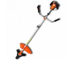 vidaXL Débroussailleuse 51,7 cc Orange 2,2 kW - Outillage de jardin motorisé