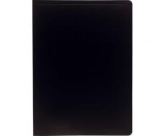 Porte vues prolypropylène souple pochettes grainées opaque 80 vues - A4 Rouge - Conférencier, porte document