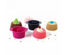 YOKO DESIGN Lot de 4 Moules a Angel Cakes - Accessoire de cuisine