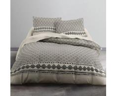 Housse de couette 220x240 Enjoy Ghalia + 2 taies 100% coton 57 fils - Linge de lit