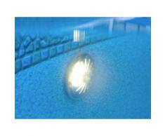 Lot de 2 projecteurs LED blancs pour piscine acier hors-sol - Accessoires piscines, spa et jacuzzis