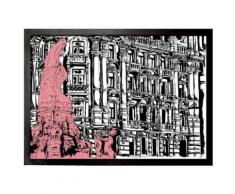 Art Urbain Paillasson Essuie-Pieds - Architecture De Francfort, Marcus Merget (50x70 cm) - Tapis et paillasson