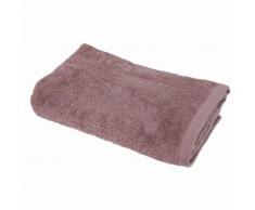 LINANDELLE - Serviette de toilette coton éponge ESSENTIELLE Lilas 50x100 cm - Linge de bain