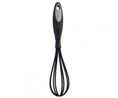 metalex fouet britannia au design moderne, avec un manche en nylon et poignée en caoutchouc, noir/poignée de couleur - Ustensile de cuisine