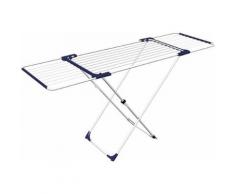 Gimi Aliante Étendoir à Poser sur Le Sol, Extensible, en Acier et Aluminium, 20 m d'étendage - Sèche-linge
