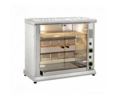 Rôtissoire Professionnelle électrique à 2 broches - 8 poulets - Furnotel - - Accessoires pour barbecue et fumoir