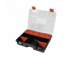 COGEX Boîte de rangement vide plastique 9 cases - Rangement de l'atelier