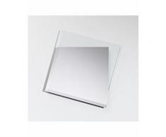 Miroir Salle de bain Eclat 1 Carré Miroir + Transparant 50 X 53 - Miroir
