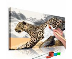 60x40 Tableau à peindre par soi-même Kits de peinture pour adultes Moderne même - Décoration murale