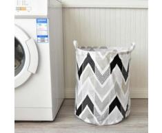 Linge de coton imperméable PE revêtement Panier de rangement Mêle Boîte de rangement Kiliaadk496 - Boite de rangement