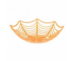 Décoration d'Halloween - Corbeille à fruits - Orange - Article de fête