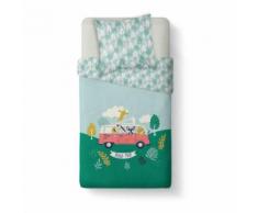 Parure de lit enfant Roadtrip 140x200 cm - Linge de lit
