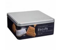 Boîte à Biscuits Relief II 20cm Noir - Boîte de rangement