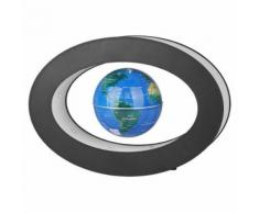 Globe Terrestre LED Levitation Magnétique 3 Lumineux Flottant Bleu - Objet à poser