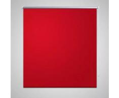 Store Enrouleur Occultant 100 x 175cm Rouge avec Vis - Objet à poser