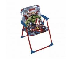 Marvel chaise de jardin Avengers rouge/bleu - Mobilier de camping