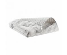 Serviette Toilette Lulu taupe 50 x 100 cm Vivaraise - Linge de bain