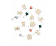 VERTBAUDET - Guirlande en bois Pain d'épices - Chene - TU - Luminaire enfant
