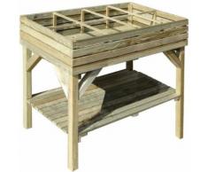 Jardipolys - Carré potager surélevé 100 x 60 x 80 cm Kub 108 L - Jardinières et bacs