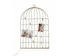 VERTBAUDET - Pêle-mêle lumineux Cage à oiseaux - doré - TU - Luminaire enfant