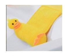 Coussin repose tete canard bebe enfant cale tete bain ventouse - Linge de bain