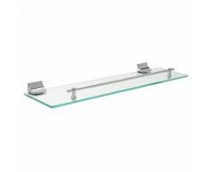 52CM Verre Salle De Bains Baignoire Rangement Rectangle Ellipse Etagère Un carré - Rangement de l'atelier