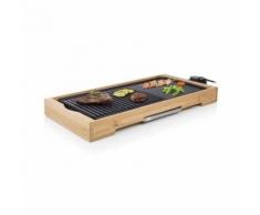 Tristar Bp-2640 Plancha Electrique - Bambou/noir - Grillade et barbecue