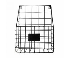 Accrochage Simple Fer Mural Porte-Revues Journal Étagère de Rangement Organisateur Snpl363 - Rangement de l'atelier