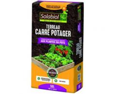 Solabiol TERREAU Carre Potager 50 litres TERCARPOT50 - Terreaux, paillis et substrats