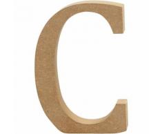 Creotime lettre en bois C 8 cm - Autres jouets en bois
