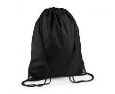 Sac à dos à bretelles - gym - linge sale - chaussures - BG10 - noir - Sac à dos bandoullière