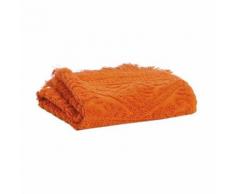 Serviette de Toilette Zoé potiron 50 x 100 cm Vivaraise - Linge de bain