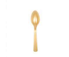 Amscan cuillères en or 15 cm 20 pièces - Range couverts