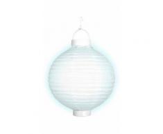 Lampion à LED 30 cm - Blanc - Article de fête