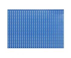 Outifrance - 5 crochets pour panneau mural (nylon - droit 30 mm) - Rangement de l'atelier