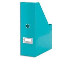 Lot de 6 Porte-revues Clic&Store, dimensions : L10,3 x H33 x P2,3 cm menthe - Autres Classement et Archivage