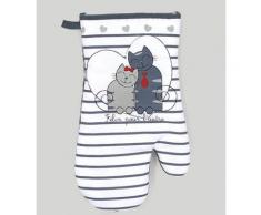 Gant de cuisine - Motifs chats - Félin - Gant anti chaleur - Rideaux et stores