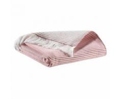 Drap de Bain Lulu coquelicot 100 x 180 cm Vivaraise - Linge de bain