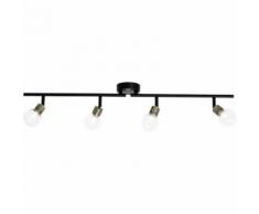 Brilliant Tube spot Bulb noir - Appliques et spots